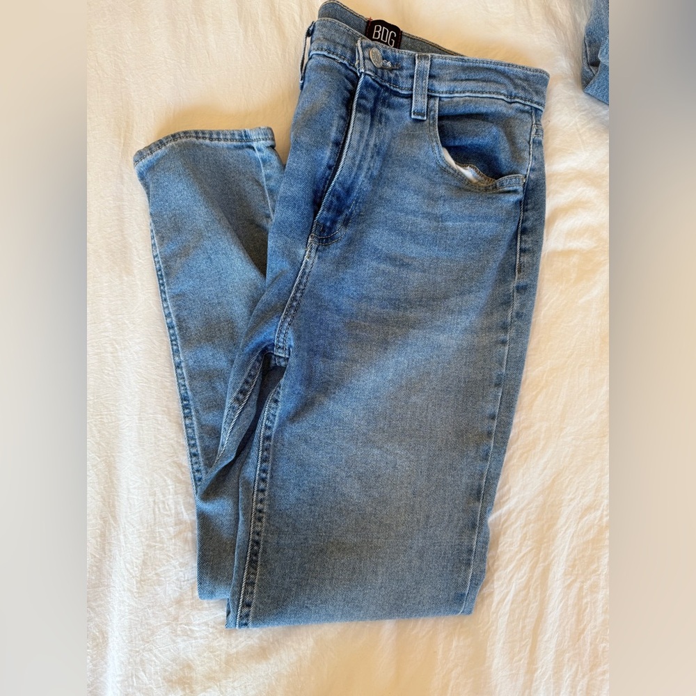 BDG Blue Ankle Cropped Jeans
